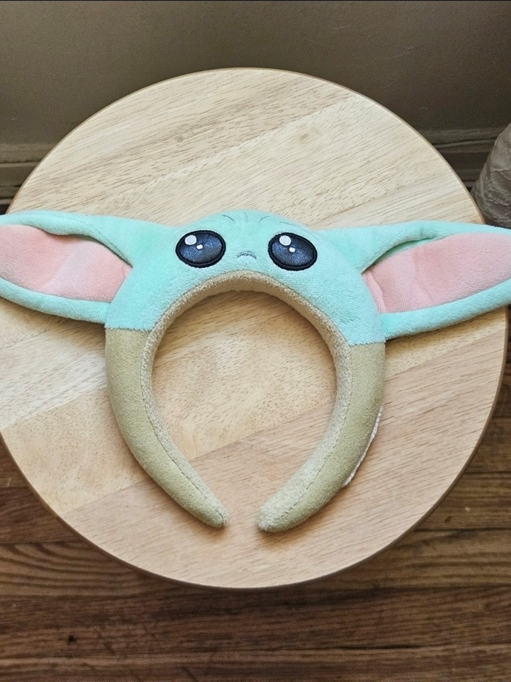 Disney Parks Star Wars Baby Yoda The Child Plush Ears Costume Cosplay Headband